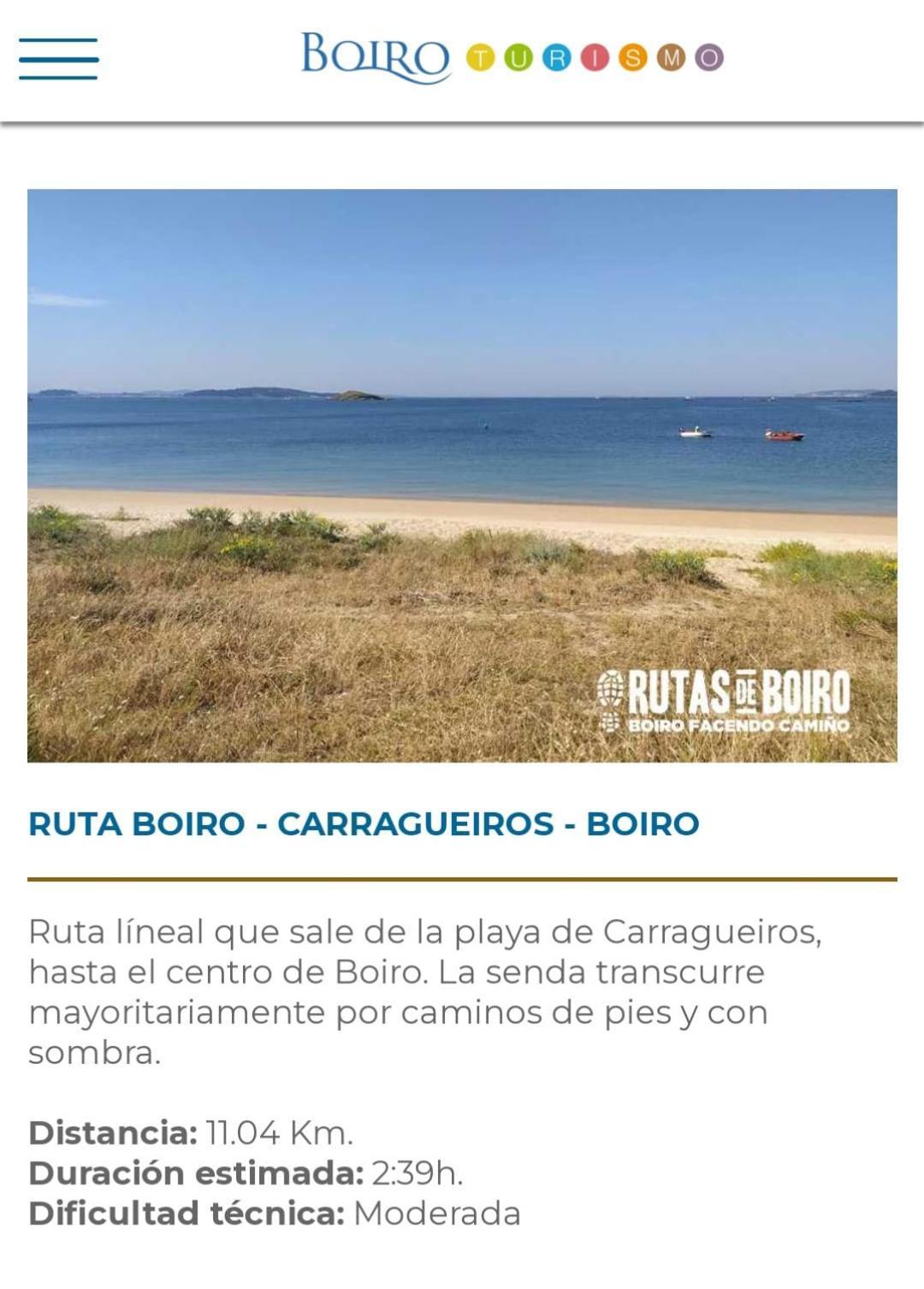 Cabana Refugio Barbanza Boiro Buitenkant foto
